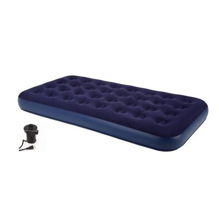 ACHIM IMPORTING Achim Importing AB73TWAC04 Second Avenue Collection Twin Air Mattress with Electric Air Pump AB73TWAC04